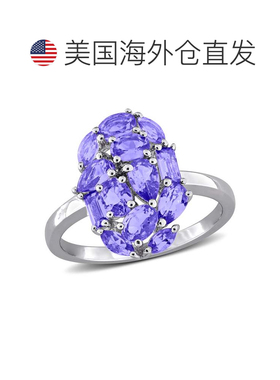 自营Mimi & Max Multi-Shape Gemstone Cluster Ring Sterling Si