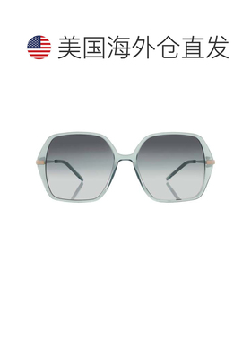 自营Hugo Boss灰色绿色方形女士太阳镜BOSS1660/S PEF/IB - multi
