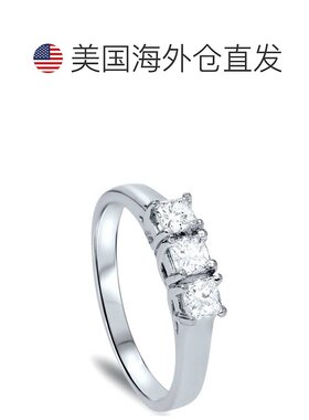 自营 pompeii35/8 克拉三石钻石戒指 14K 白金 - 14k 白金 美国奥