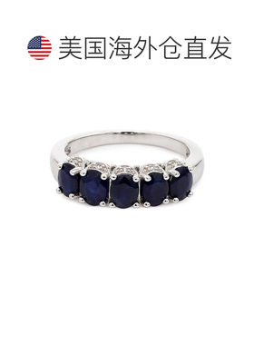 【美国直邮】macy's 通用 戒指纯银宝石设计珠宝蓝宝石红宝石翡翠