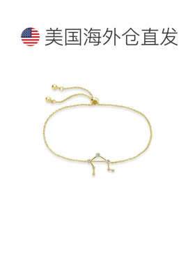 自营 sterling forever星座手链 - 金-天秤座 美国奥莱直发配饰