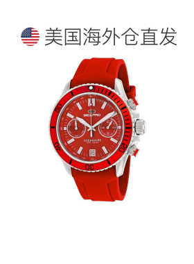 自营Seapro Men's Thrash Red Round 45mm - red 美国奥莱直发