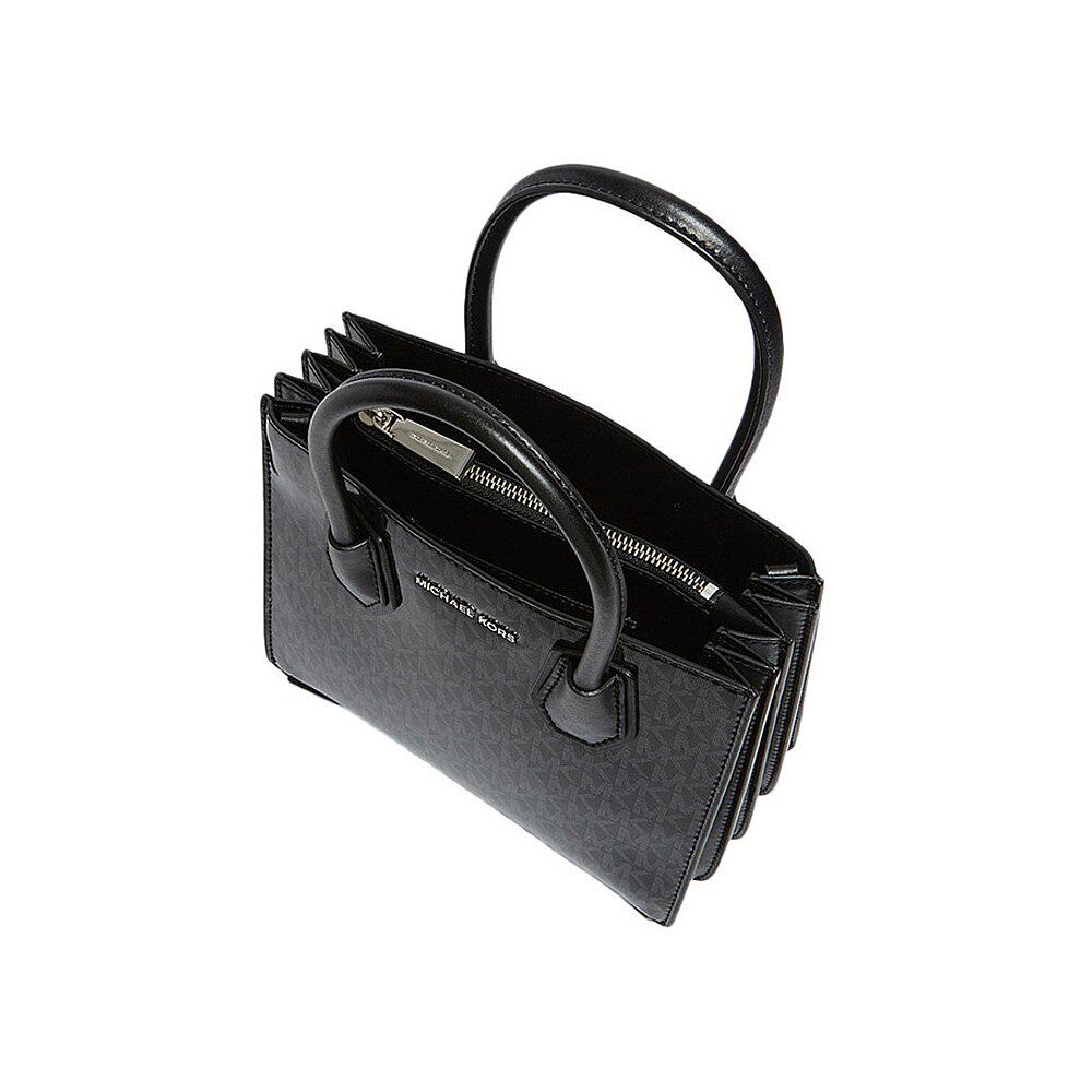 香港直发michael kors迈克高仕女士深灰色pvc手提包30h8sm9t3b