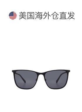 自营Fossil Grey Square Men's Sunglasses FOS 3128/G/S 0003/IR