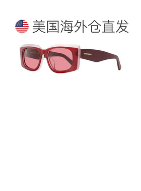 自营salvatore ferragamoFerragamo女士大矩形太阳镜SF1079SLB 61