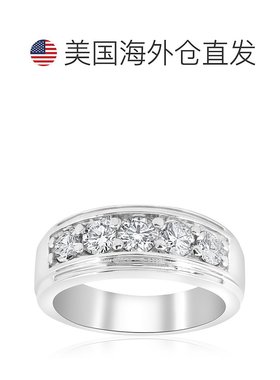 自营 pompeii3pompeii 31 克拉男士钻石五石结婚戒指铂金 铂金 美