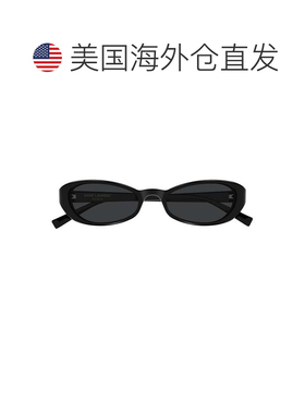 自营saint laurentSl 871 Sue Oval-Frame Sunglasses - black 美