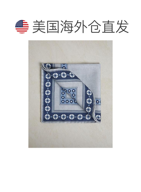 自营Brunello Cucinelli Silk Pocket Men's Square - bicolor 美