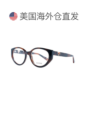 自营Guess Plastic Glasses Women's (Frames) - brown 美国奥莱