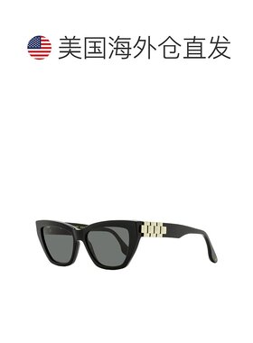 自营Victoria Beckham Women's Chain-Link Cat Eye Sunglasses V