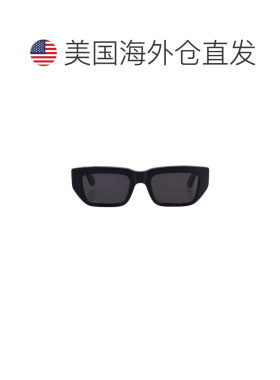自营retrosuperfutureRa Bold矩形镜框太阳眼镜-灰色 美国奥莱直