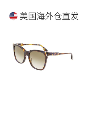自营Victoria Beckham Acetate Women's Sunglasses - blue 美国