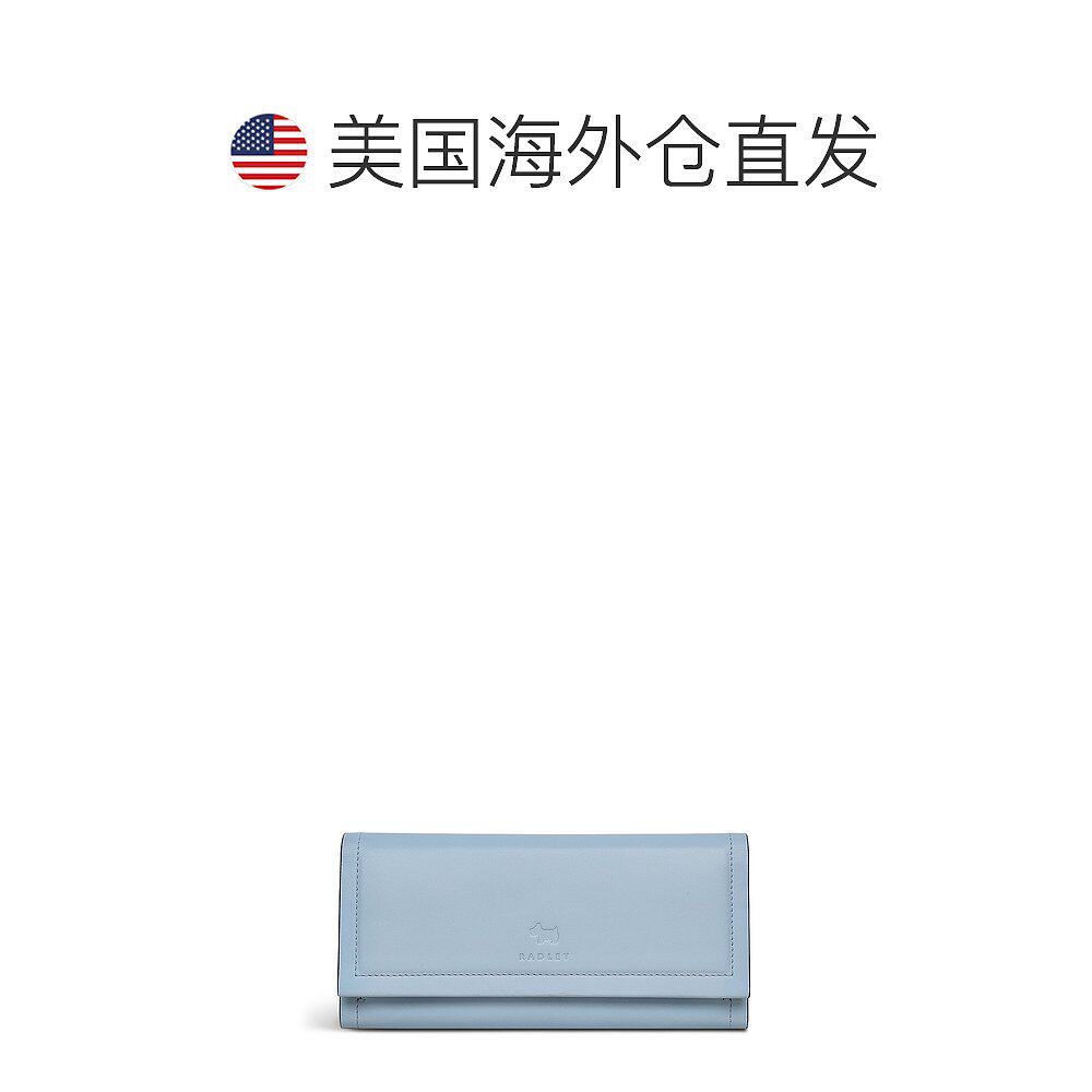 自营radleyHeritage Border Large Flapover Wallet - smoke blue - 图1