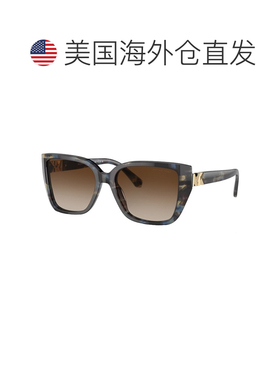 自营Michael Kors ACADIA MK 2199 395213 55mm女士矩形太阳镜-亮