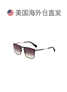 自营John Varvatos Men's 56mm Black Sunglasses - black 美国奥