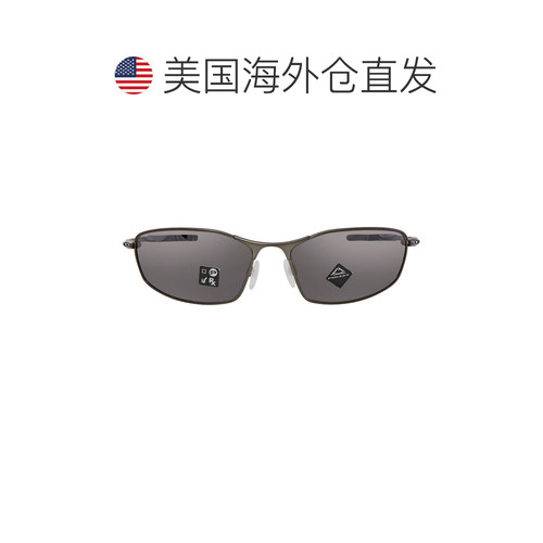 自营Oakley Whisker Prizm Black Rectangular Men's Sunglasses - 图1