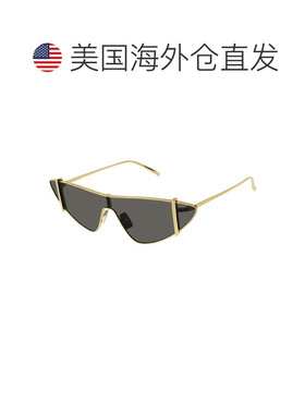 自营saint laurentSL536 003金色/灰色-金色 美国奥莱直发