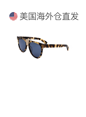 自营Calvin Klein男女通用52mm黑色太阳眼镜CKNYC1851S-244-52-黑