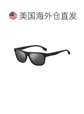自营hugo bossBOSS 1322/S 0BLX T4黑色/红色/银色镜面-黑色/红色