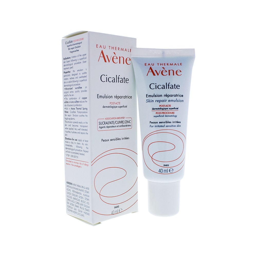 天猫国际美国直购美国直邮avene雅漾舒缓修复乳40ml修复敏感肌角质层损伤深层滋养0