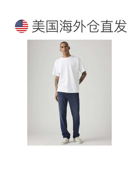 自营Men's Levi's 514 Jeans  Blue Denim Dark Wash Straight Le