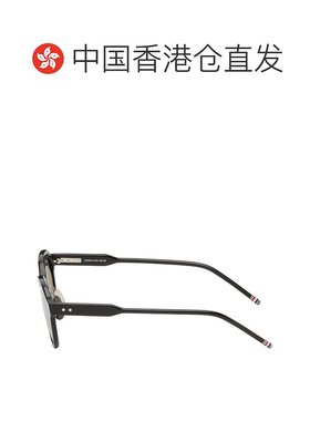 香港直邮潮奢 Thom Browne 汤姆 布朗 男士 黑色 Acetate Oval 太
