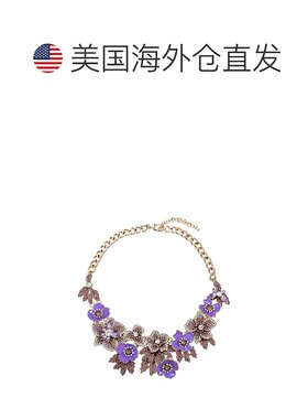 自营 eye candyAmata Statement 项链 - 薄荷色 - 紫色 美国奥莱