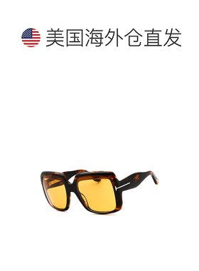自营Tom Ford女式FT1194 55mm太阳镜-棕色 美国奥莱直发