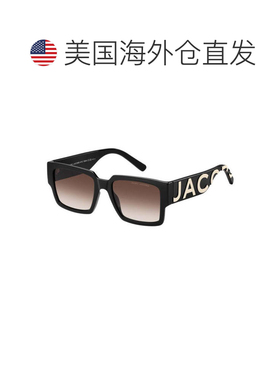 自营marc jacobsMARC 739/S 080s HA黑色/白色/棕色渐变-黑色白色
