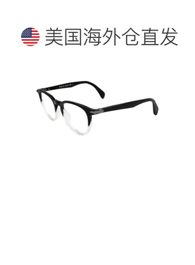 自营Rag & Bone Men's 50mm Black Shaded Crystal Opticals - bl