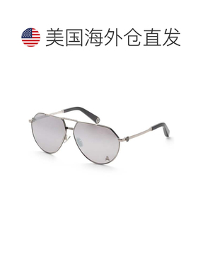 自营Philipp Plein Men's 64mm Silver Sunglasses - silver 美国