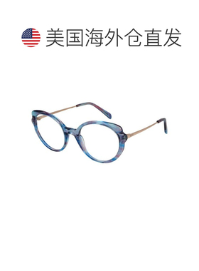 自营Emilio Pucci Plastic Glasses Women's (Frames) - blue 美