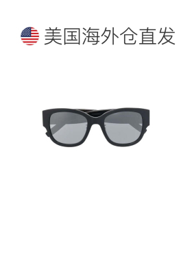 自营saint laurent超大黑色太阳镜-灰色 美国奥莱直发