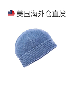 自营sofiacashmere羊绒帽-蓝色 美国奥莱直发帽子
