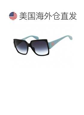 自营adidasOR0005 01X闪亮黑色/蓝色镜子-闪亮黑色 美国奥莱直发