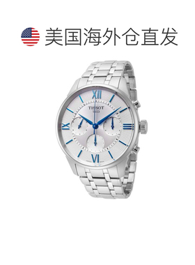 自营Tissot Men's Chemin des Tourelles 42mm Watch T1394621103