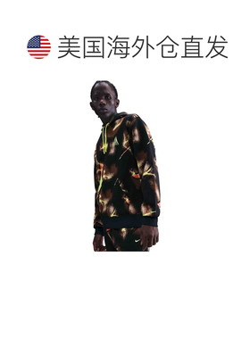 自营nikeJa Men's Club Fleece Pullover Hoodie - multi 美国奥