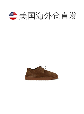 自营Marsell Rubber Oxfords And Men's Derbies - brown 美国奥