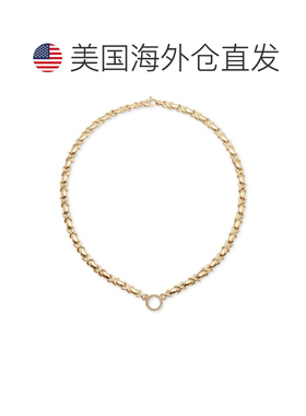 美国直邮Macy's 通用 项链宝石 纯银钻石珠宝项圈吊坠简约