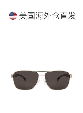 自营Hugo Boss Brown Pilot Men's Sunglasses BOSS 1559/O/S 0FG