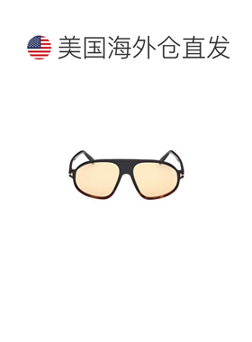 自营tom fordFt1178 Aviator Sunglasses with Tortoiseshell Edg