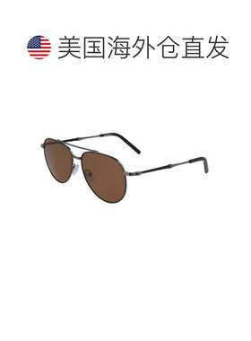 自营salvatore ferragamoSF226S 021黑色深钌/棕黑色深钌 美国奥
