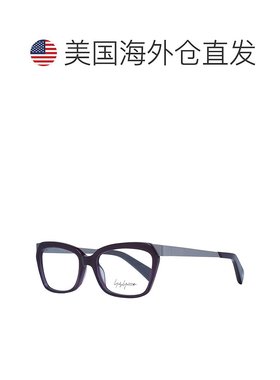 自营yohji yamamoto山本耀司中性款眼镜架-紫色 美国奥莱直发