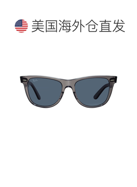 自营ray-ban雷朋原装徒步旅行者蓝色方形男女通用太阳镜RB2140 13