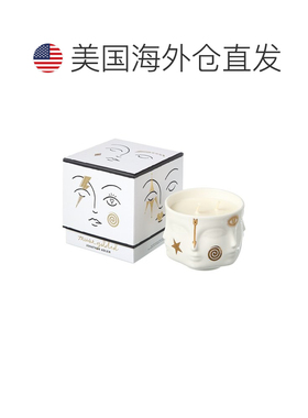 自营jonathan adler乔纳森 阿德勒镀金缪斯蜡烛-白色 美国奥莱直