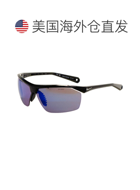 自营Nike Men's 70 mm Black Sunglasses - black 美国奥莱直发