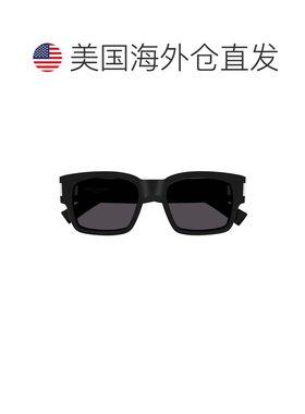 自营saint laurentSl 617 Bold Rectangular Frame Sunglasses -