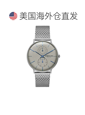 自营Kenneth Cole Men's Classic mm Quartz Watch - grey 美国奥