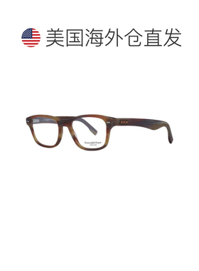 自营Ermenegildo Zegna Plastic Glasses Men's (Frames) - brown