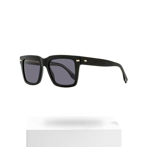 自营Boss Men's Eco Acetate Sunglasses B1442S 807IR Black 53m - 图3